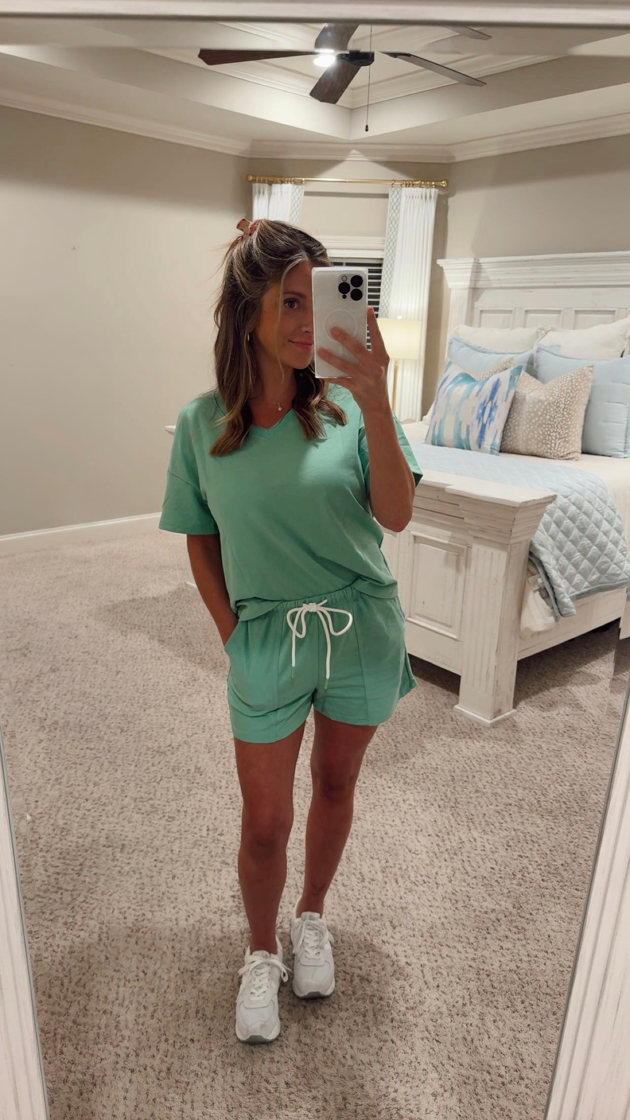 V Neck Set