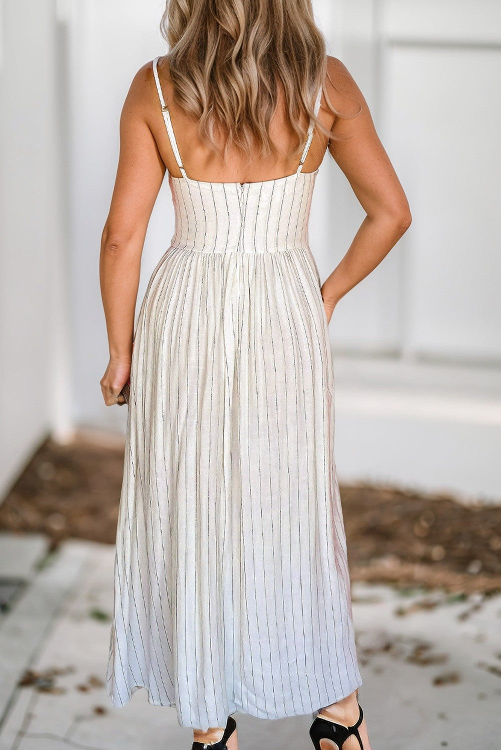 Striped Maxi